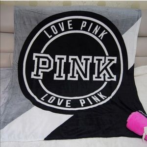 Victoria secret pink blanket
